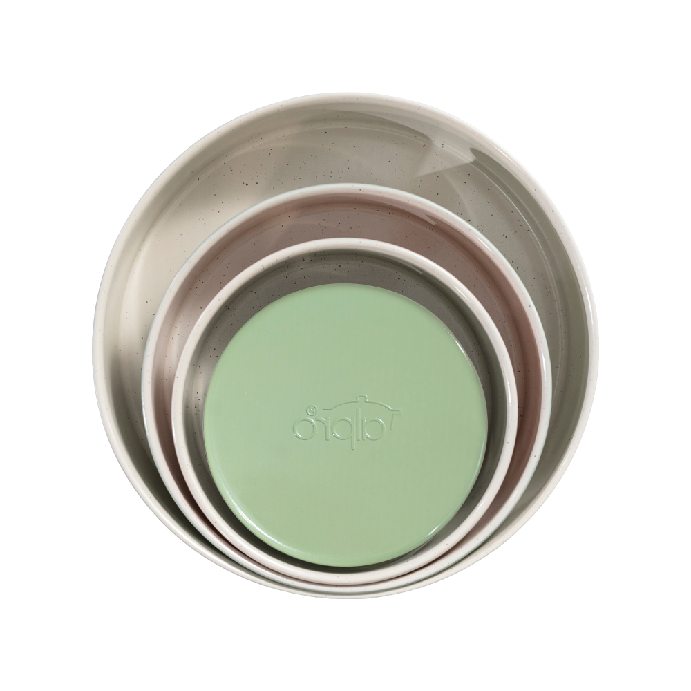 Juego de 4 moldes coquette verde